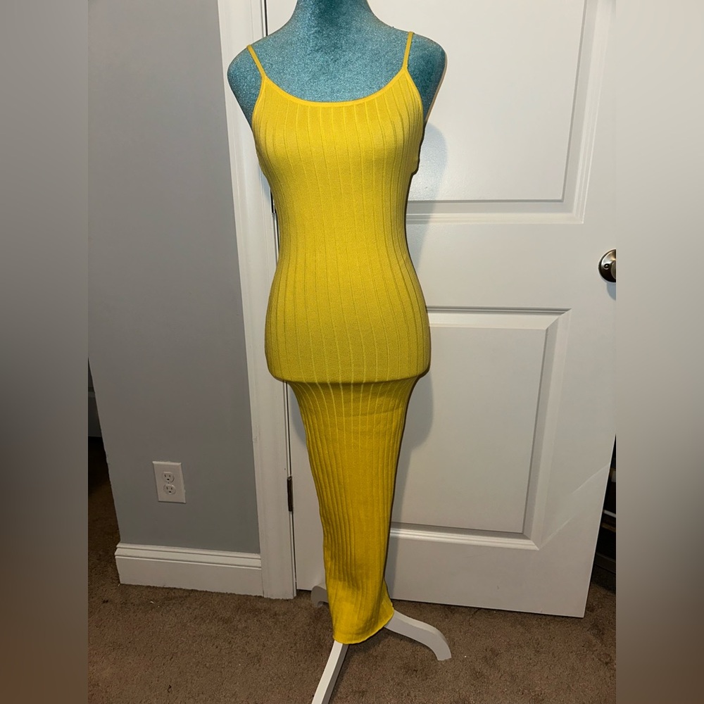 Yellow Maxi Dress 👗✨